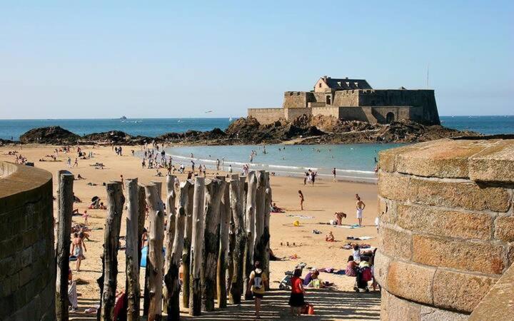 Les Amarres - Maison Familiale 3 Chambres - Jardin Saint-Malo Exterior foto